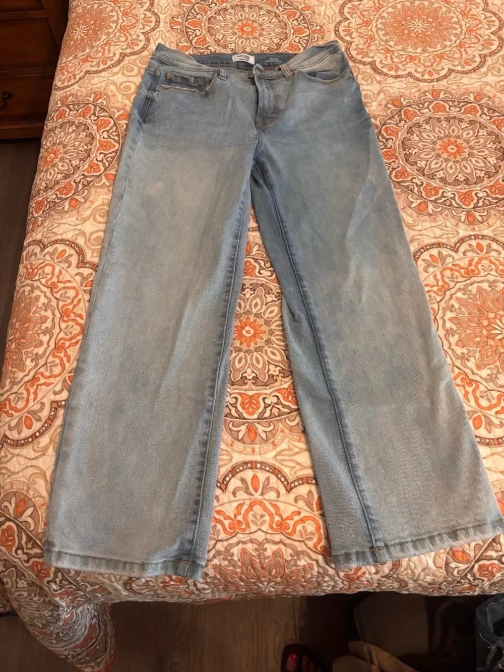 Kensie Light Blue Wide Leg Jeans